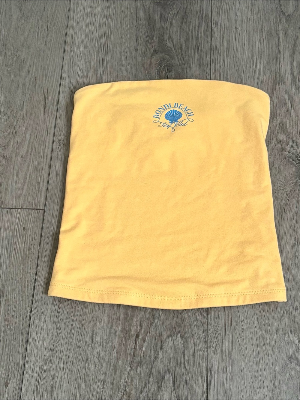wild fable Peachy Yellow Tube Top